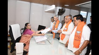 Gujarat Election  External Affairs Minister S Jaishankar Files Rajya Sabha Nomination From Gujarat [upl. by Namyh586]