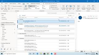 How to Change View Options in Outlook  Office 365 [upl. by Tynan]