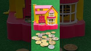 Piggy bank House in the box amp the kitchen box piggy bank JC1161 dog shortvideo shorts [upl. by Hadeehsar66]