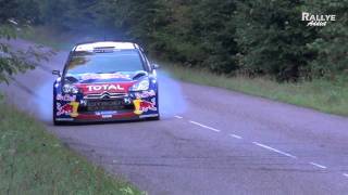 Tests Days Sébastien LOEB  Daniel ELENA Citroën DS3 WRC HD RallyeAddictcom [upl. by Stortz]