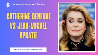 Catherine Deneuve en désaccord total avec JeanMichel Aphatie  Quotidien 2023 [upl. by Innob]