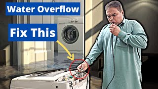 Fix Your Front or Top Load Washer Overflowing Problem [upl. by Utica]