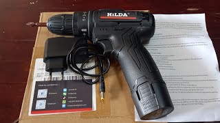 10 Minutes Satisfying Unboxing of Cordless Electric Drill  Hilda Tools  devdevs simple crafts [upl. by Artim5]