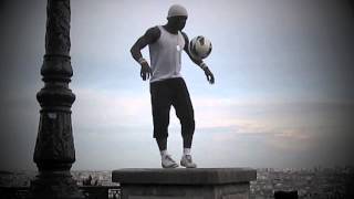 Iya Traoré  Amazing Football freestyler in Montmartre Paris [upl. by Ezarras]