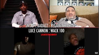 Reggie Wright Snoopy Badazz Wack100 and Luce Cannon LIVE [upl. by Verine]