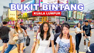 Bukit Bintang Kuala Lumpur  World Famous Shopping Street Tour 🇲🇾🛍️ [upl. by Eseer]