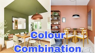 Best 70 Dining room Colors Combination 2024  Paint Colour for Dining room walls  Wall Home decor [upl. by Micki]