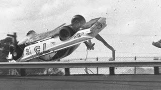 1961 Lee Petty amp Johnny Beauchamp flip  Daytona [upl. by Mason]