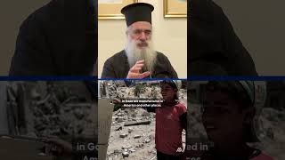 Archbishop Atallah Hanna in Jerusalem urges world leaders to halt Israel’s genocide in Gaza Strip [upl. by Enimsay947]