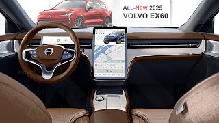 2025 Volvo EX60  INTERIOR Preview of the XC60 Electric Successor [upl. by Oiluarb]