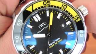 IWC Aquatimer 2000 [upl. by Iidnarb]