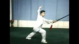 32式太極劍（9  16 式教學  A）Taiji sword  32 forms（form 9  16 instruction  A） [upl. by Luanne]