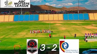 DGeneral FC vs CUT FC  ABC Motsepe League  Full Game  2024  Kaizer Sebothelo Stadium [upl. by Baruch]