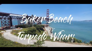 Baker Beach to Torpedo Wharf  San Francisco California  Trails and Hikes Adventures [upl. by Philly]