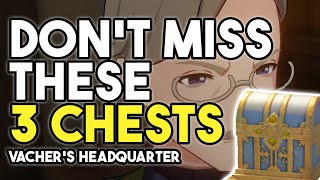 Vachers Headquarter 3 CHESTS  When All Return to the Waters  Genshin Impact [upl. by Eiliab]