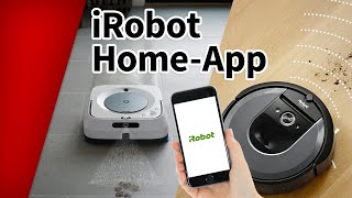 iRobot Home App for all iRobot models with app control [upl. by Odnomar338]