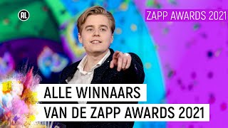 STUKTV LAVEZZI RUTJES EN MATTHY IN DE PRIJZEN  Zapp Awards 2021  NPO Zapp [upl. by Berkeley610]