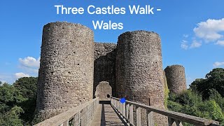 Exploring the Historic Welsh Marches  3 Castles Walk  Monmouthshire [upl. by Teik368]