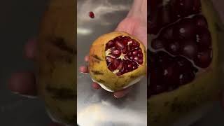 Pomegranate cutting fruit fruitcutting healthy healthyfood [upl. by Lichter]