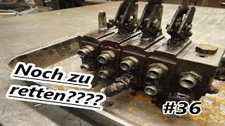 WerkstattVlog  Hydraulik  Steuergerät Reparatur  Mercedes Benz 814  CMMotors  LKW  Aufbau [upl. by Gambell779]