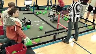 Plainwell Robotics Club 3rd Annual VRC Tournament Qualification 21 [upl. by Hike187]