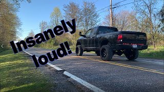 Ram 1500 36 V6 pentastar driveby revs and pulls [upl. by Evelyn]