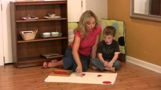 Montessori Math Lesson  Fractions [upl. by Aluap34]