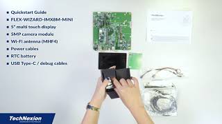 TechNexion FLEXWIZARDIMX8MMini unboxing and getting started with evaluation kit [upl. by Neuberger]