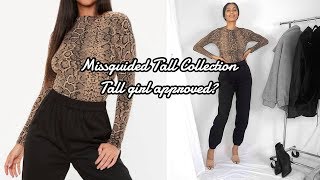 TALLQUEENS SERIES  RATING MISSGUIDED’S TALL COLLECTIONIS IT WORTH YOUR MONEY [upl. by Enyrehtac]