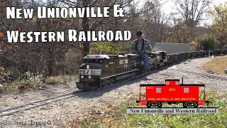 New Unionville amp Western Railroad Large Scale Invitational Meet [upl. by Ednutabab]