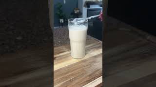 Protein Pina Colada proteinshake highproteinrecipes piñacolada weightlossjourney caloriedeficit [upl. by Leinadnhoj]