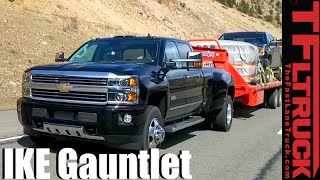 2016 Chevy Silverado 3500 HD Dually Takes on The Extreme Ike Gauntlet Towing Review [upl. by Merralee143]