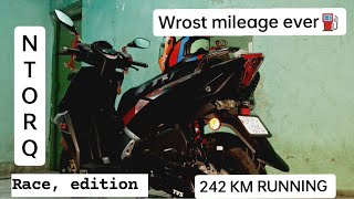 NTORQ RACE EDITION MILEAGE [upl. by Fulviah]