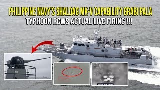 TYPHOON 30mm Naval Cannon of 🇵🇭s Shaldag MK V Missile Boat Defeating UAVs at Sea [upl. by Gesner]