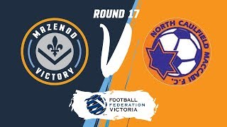 MATCH HIGHLIGHTS Mazenod Victory FC V North Caulfield FC [upl. by Rosalinda]