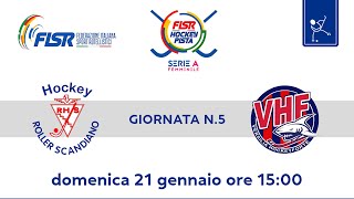 Serie A Femminile  Giornata n5  Roller Hockey Scandiano x Versilia Hockey Forte [upl. by Stanislaus]