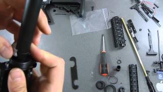 Tutorial  M4 Sopmod Next Generation Recoil Shock Series Disassembly Video [upl. by Brag]