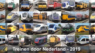 Treinen door Nederland in 2019 [upl. by Asante772]