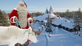 Best of videos of Santa Claus Village 🦌🎅🎄 Rovaniemi Lapland Father Christmas Finland Arctic Circle [upl. by Daahsar369]