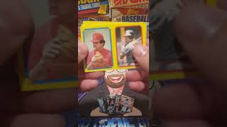 1988 Topps Yearbook Cards Wax Pack Opening sportscardandmemorabilia vintagesportscards [upl. by Kcinnay]