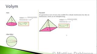 Matematik 1b Sammanfattning Kapitel 4 Geometri [upl. by Ttoile]