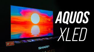 Sharp ra mắt tivi AQUOS XLED  XTreme mini LED [upl. by Landon]