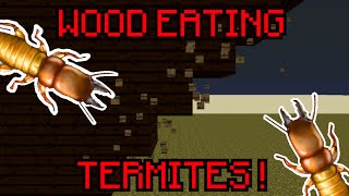 WOOD EATING TERMITES IN ONE COMMAND [upl. by Falconer]