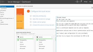 Configure VPN IKEV2 RRAS with NPS on Windows Server [upl. by Ynitsed]