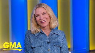 Cate Blanchett talks new film Borderlands [upl. by Schluter]