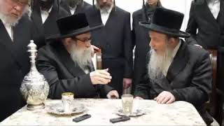 Toldos Tzvi Spinka Rebbe Visits Datmar Dayan OF Manchester  Adar II 5784 [upl. by Ojok353]