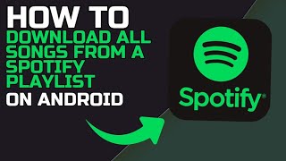 How to DOWNLOAD ALL SONGS from a SPOTIFY PLAYLIST on your CELL PHONE 2024 [upl. by Arihas]