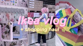 IKEA vlog  shopping haul 🛒🎀 Ikea Bath and body semiannual sale converse store [upl. by Jedd]