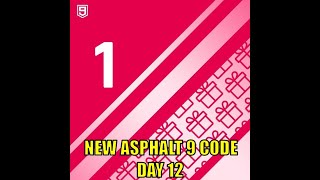 Asphalt 9 Redeem Code Advent Calendar Day 12 Nintendo Switch 2023  20 WINTER PACKS LTD REDEMPTIONS [upl. by Rudolph]