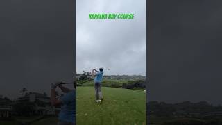 The Kapalua Bay course in Maui is a GEM golf hawaii paradise ocean [upl. by Yecram702]